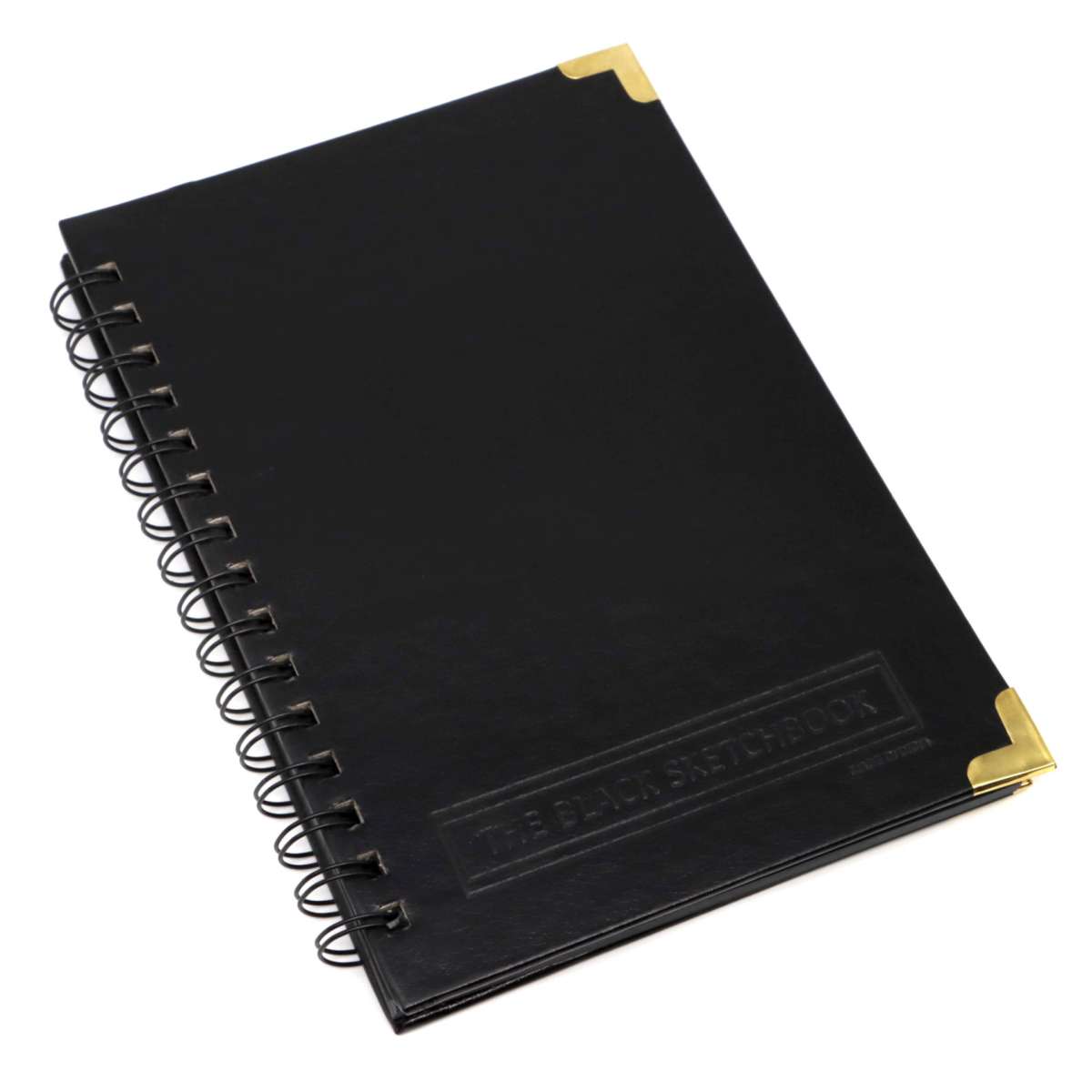 black paper sketchbook