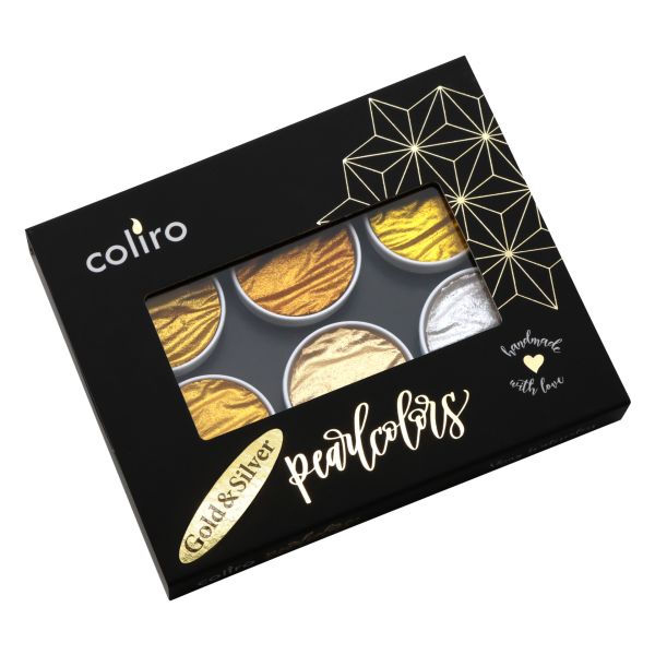 &quot;Gold &amp; Silver&quot; Pearlcolor Set